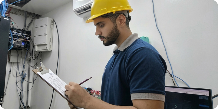 Inspección, Levantamiento de Información e instalación.